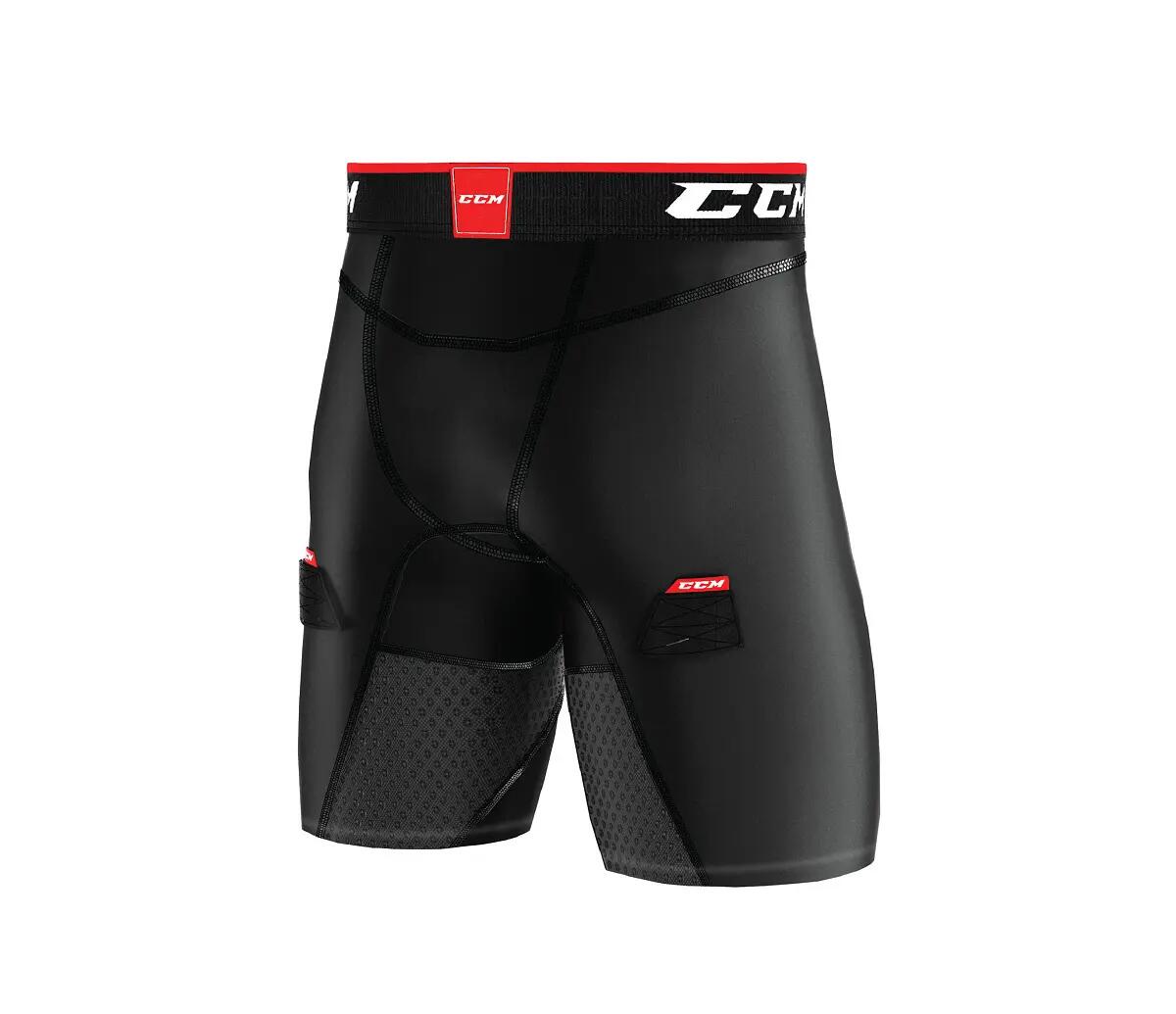 CCM Compression Shorts With Jock 4/4