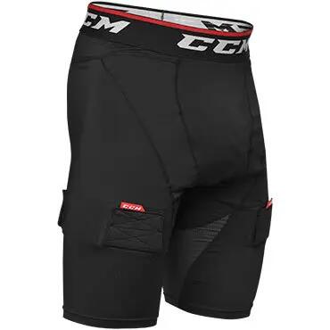 CCM Compression Shorts With Jock 2/4