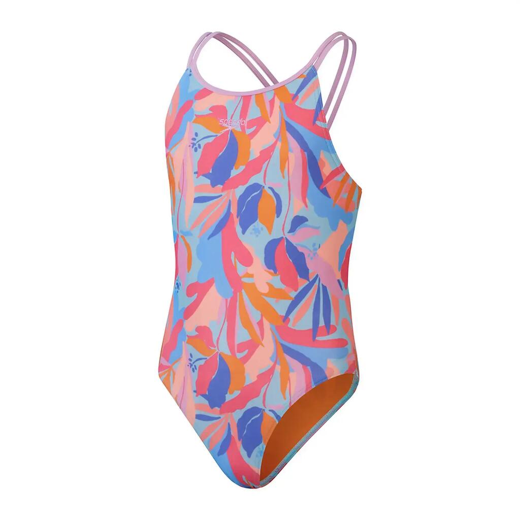 One-piece swimsuit for girls Speedo Printed Twinstrap