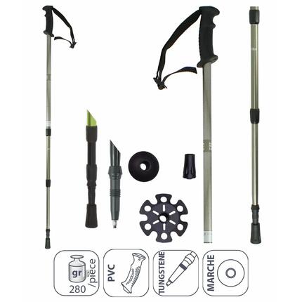 Bâton de randonnée aluminium Élémenterre Strollers