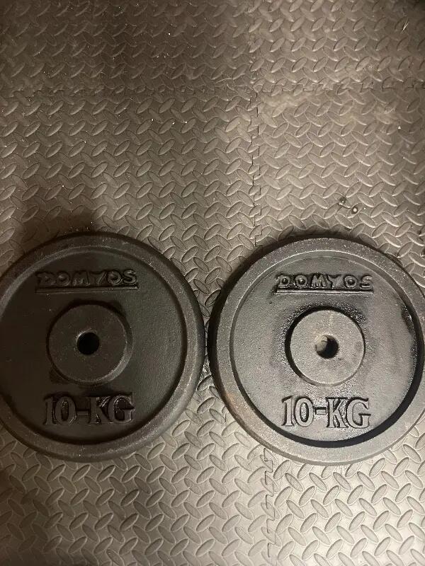 Entre Particuliers - Poids Domyos 2x10 Kg 2/4