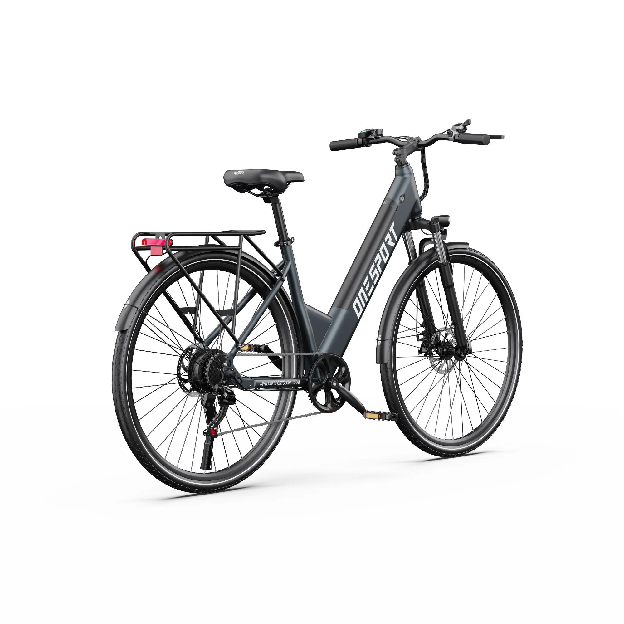 OT12 E-bike para adultos: 250W, 36V 13Ah, e-bike urbana 6/12