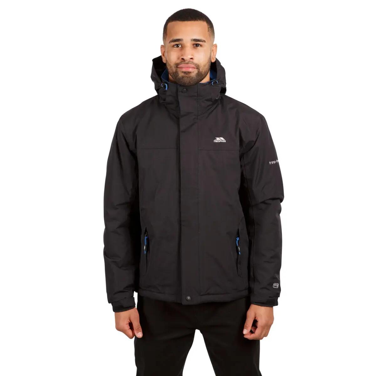 Trespass Donelly – Herren Regenjacke, Schwarz 4/5