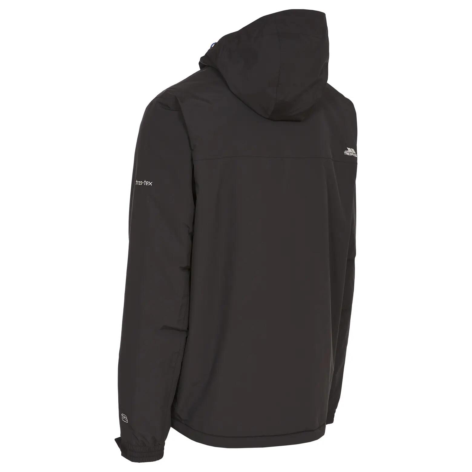 Trespass Donelly – Herren Regenjacke, Schwarz 3/5