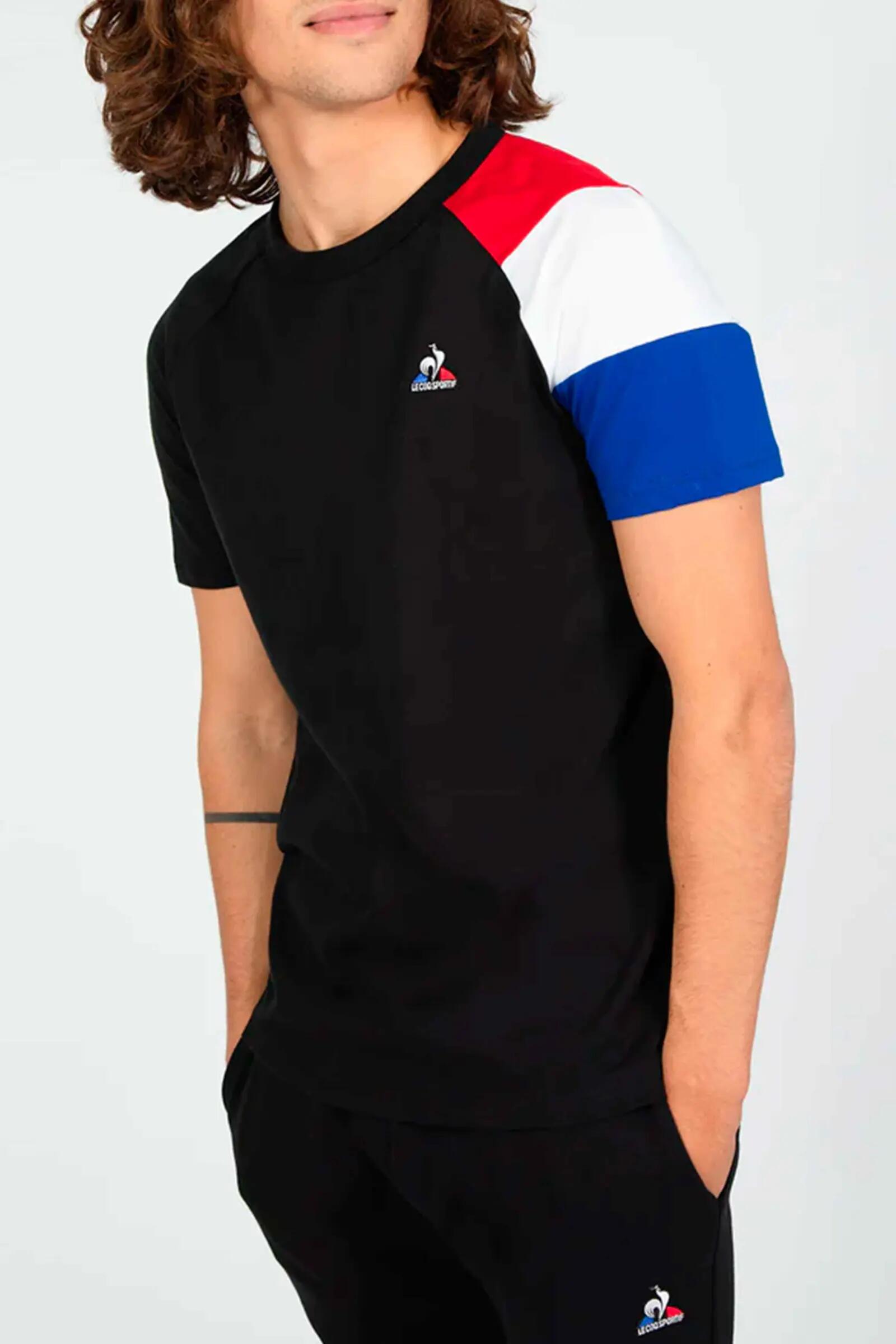 Tshirt Le Coq Sportif BAT TEE SS NÂ°1 M Noir 3/4