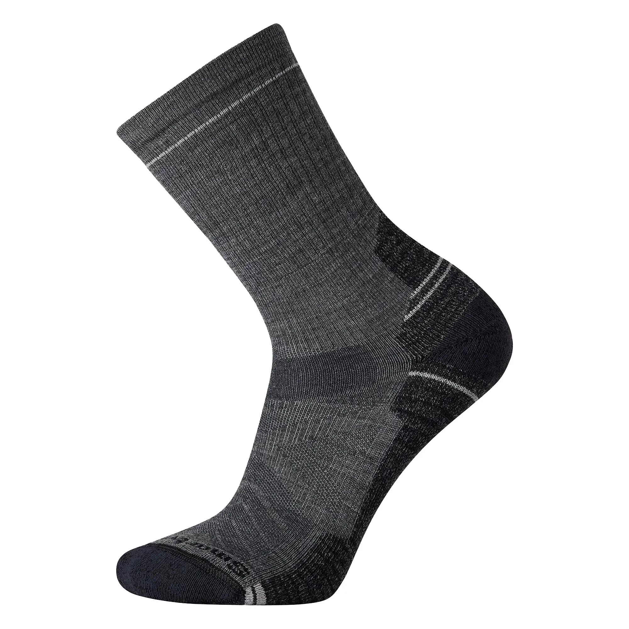 Șosete Merino hiking Smartwool Hike - gri Medium Gray | Crew | Light Cushion