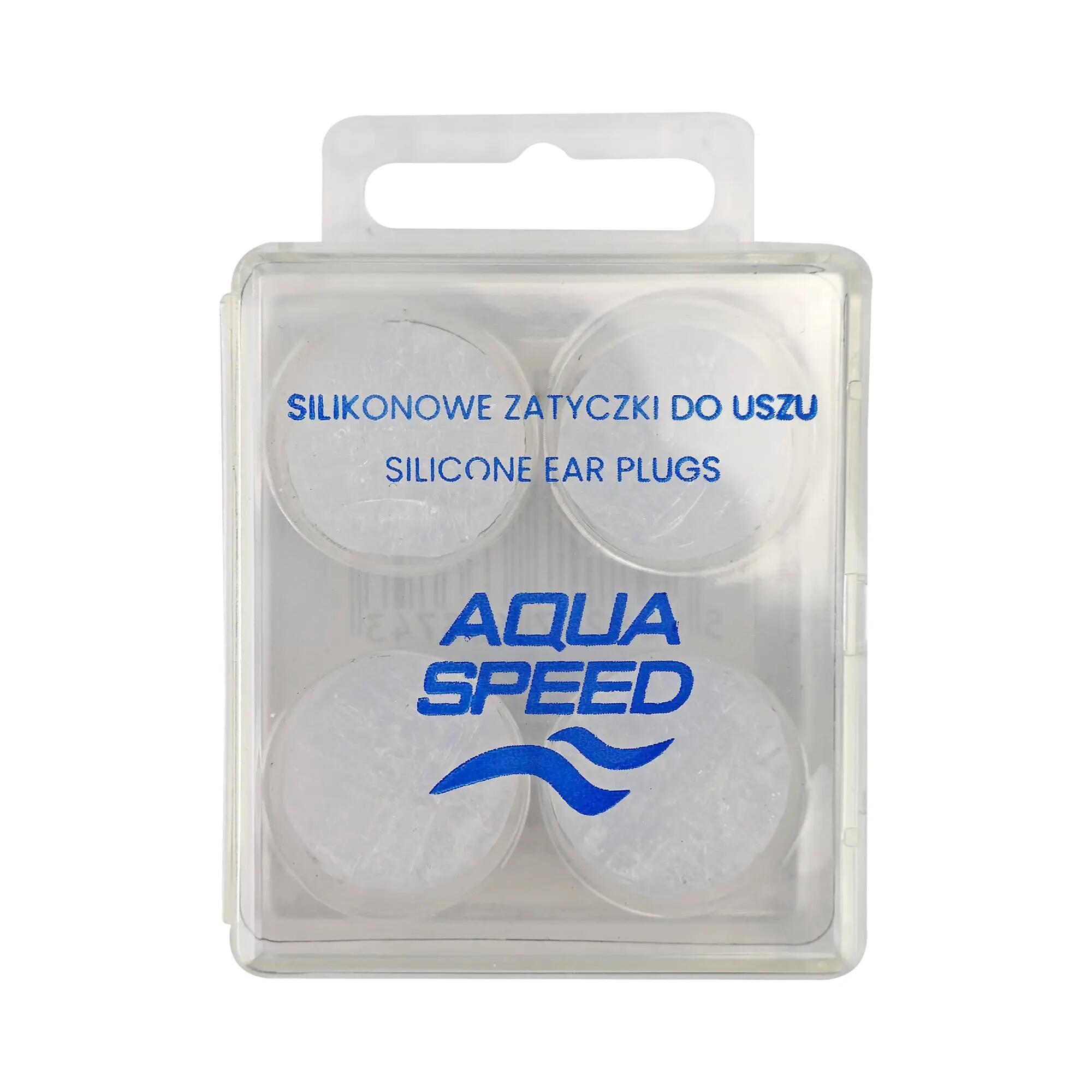 Aqua Speed - Silikon Ohrstöpsel Schwimmen weich mit Etui Unisex 2/3