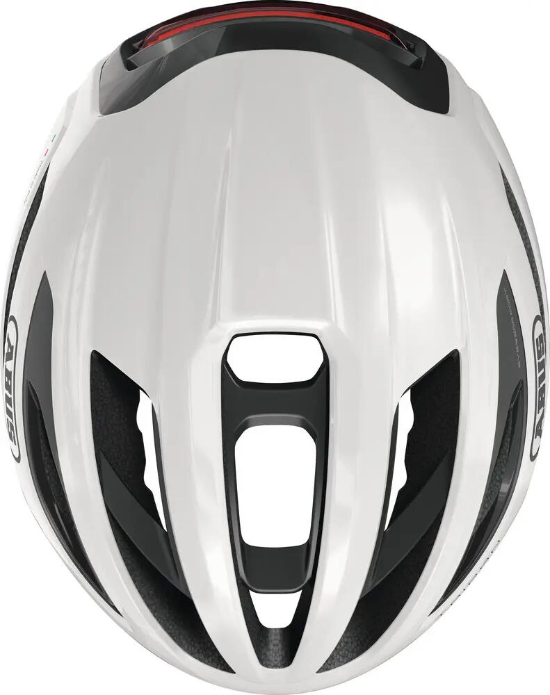 Abus Taipan LED Gravel-Helm Shiny White S 51-55 cm 6/6