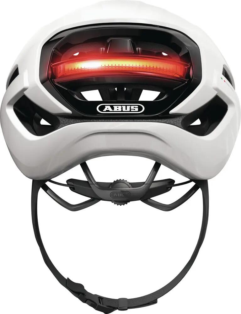Abus Taipan LED Gravel-Helm Shiny White S 51-55 cm 5/6