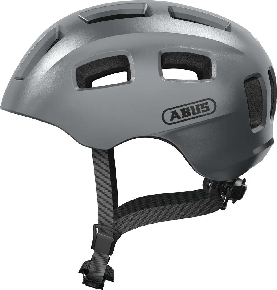 Abus Youn-I 2.0 casco S 48-54 cm graphite argento 2/6