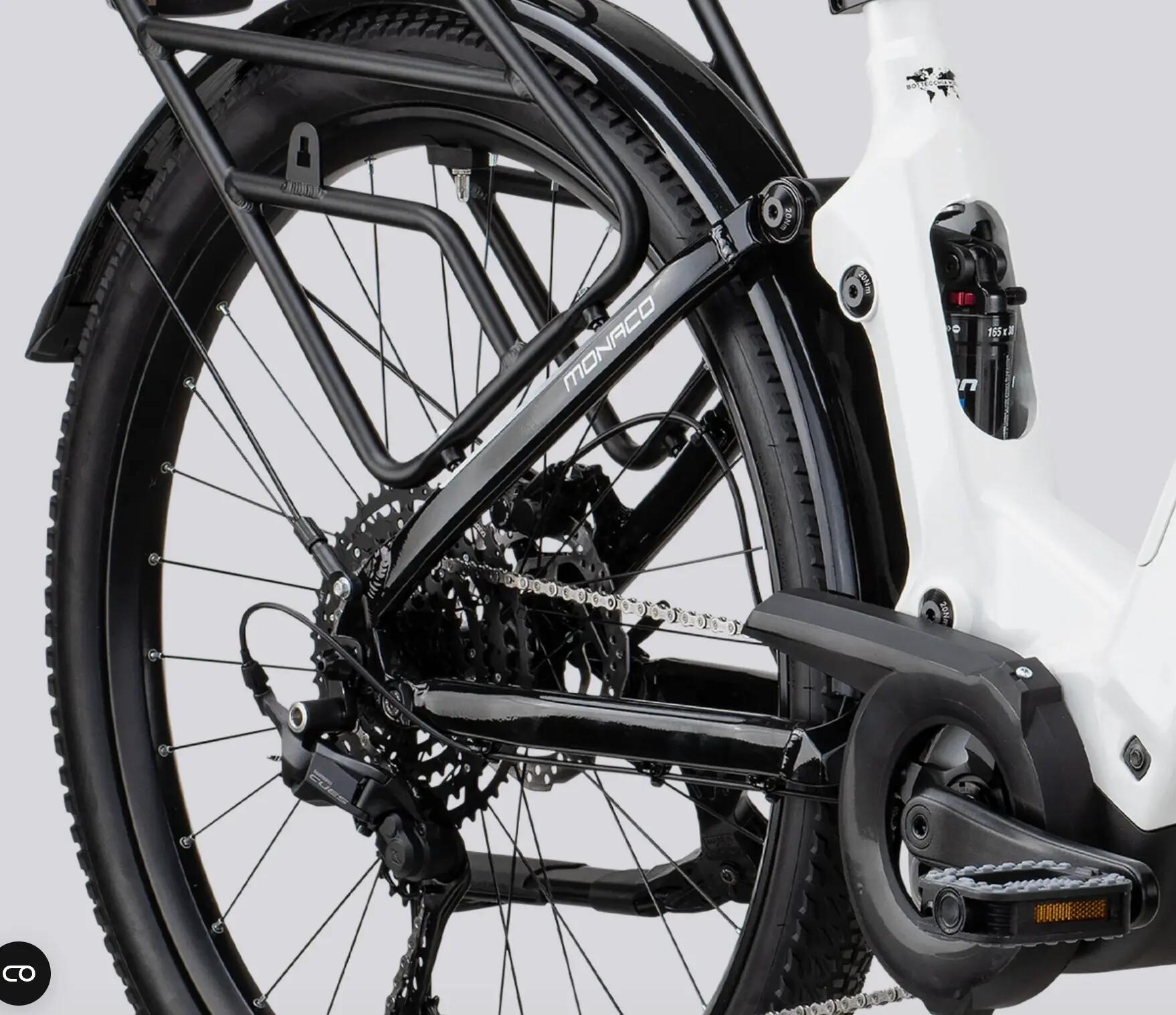 Vélo ville électrique semi rigide 27.5" MONACO BE34 Shimano Cues 10V BOSCH 800Wh 9/11