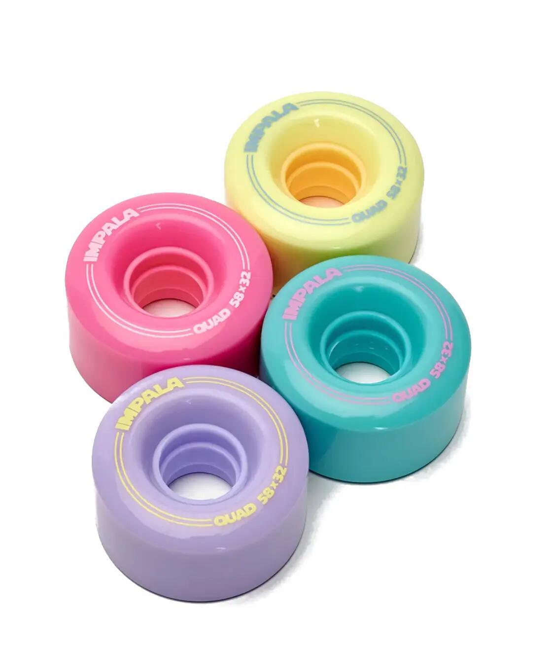 Impala Quad Wheel 4pk - Pastel Multi 5/5