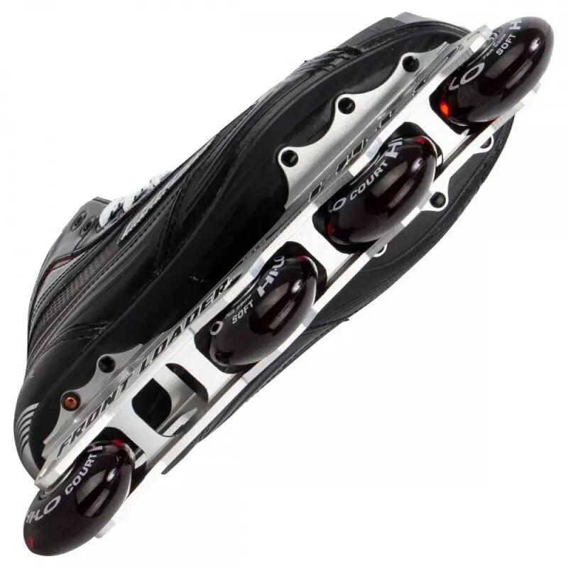 BAUER RH X700 Senior patins de guarda-redes em linha 9.0 D Preto/vermelho adulto 5/5