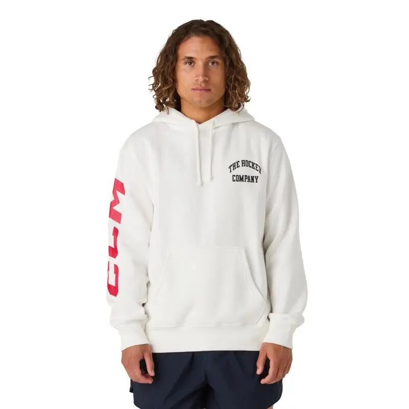 CCM ATB Hoodie Blanc de Blanc Weiß Erwachsene 6/6