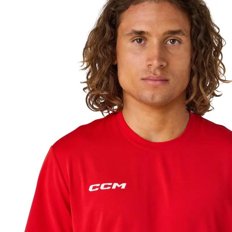 CCM TEA Tee Rot M Erwachsene Hockey-Unterwäsche und Socken 3/5