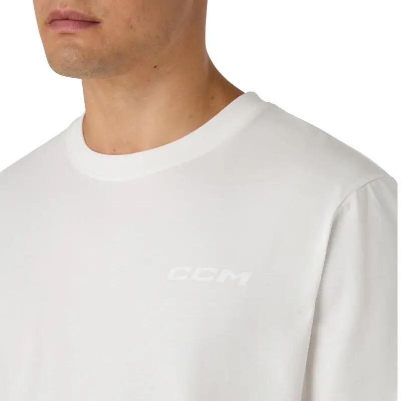 CCM SS4 Tee Youth Blanc de Blanc XL Weiß für Kinder T-Shirt und Langarmshirt 2/4