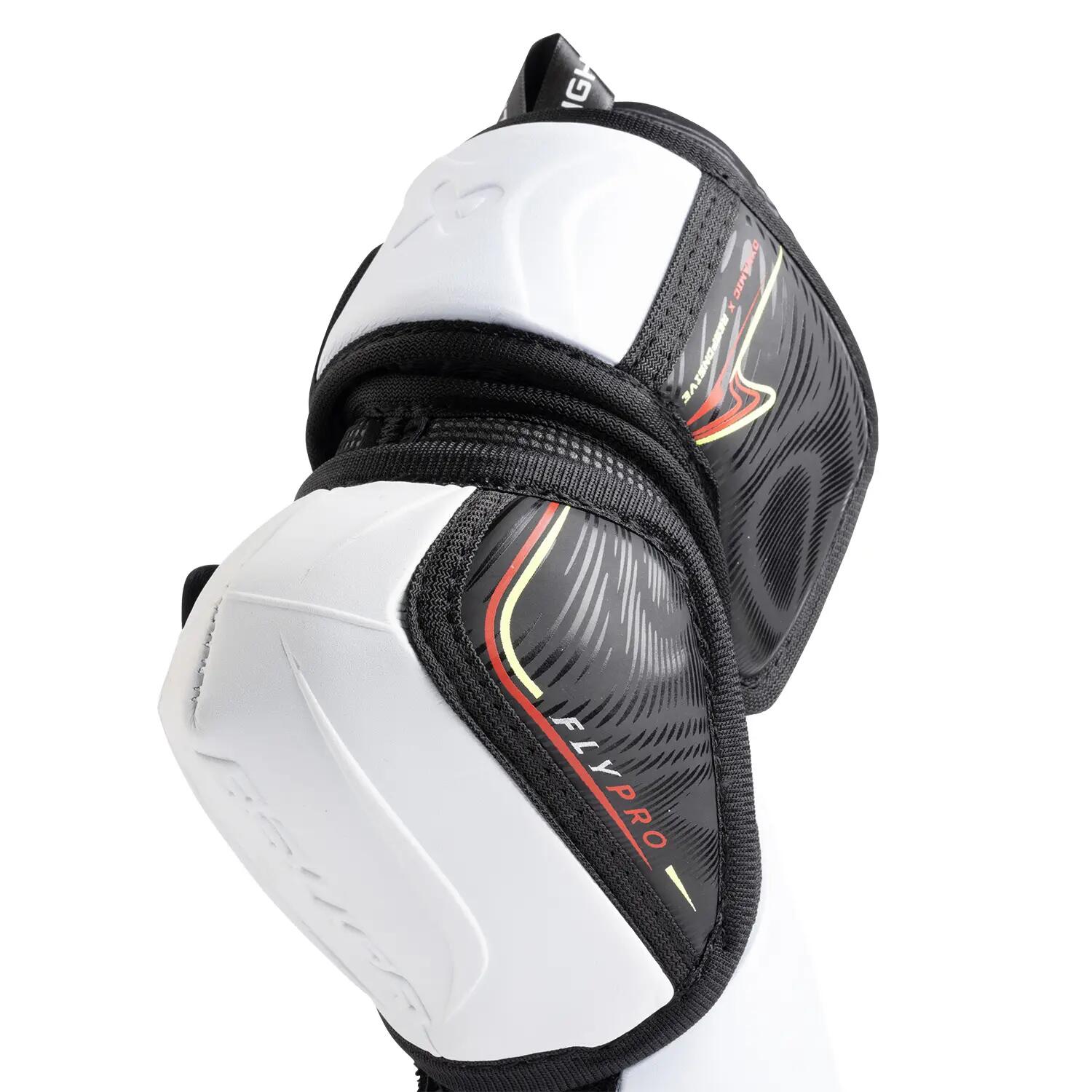 BAUER Vapor Flypro Junior Eishockey-Ellenbogenschoner für Kinder 4/7