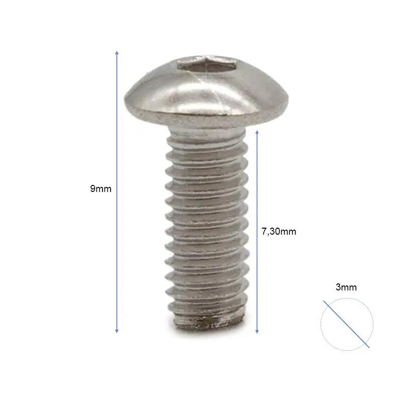 Tornillo tapa batería M365/1S/Pro/Pro2/Mi3/Mi3 lite/Essential/Mi4 pro -100pcs 3/3