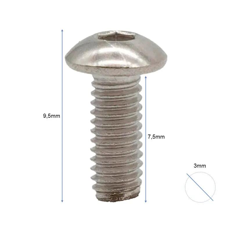 Tornillo tapa batería Mi4 ultra 50 Pcs 3/3