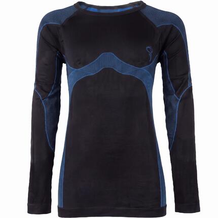 Jungen Mädchen Ski Funktionsshirt Langarm nahtlos atmungsaktiv wärmeregulierend