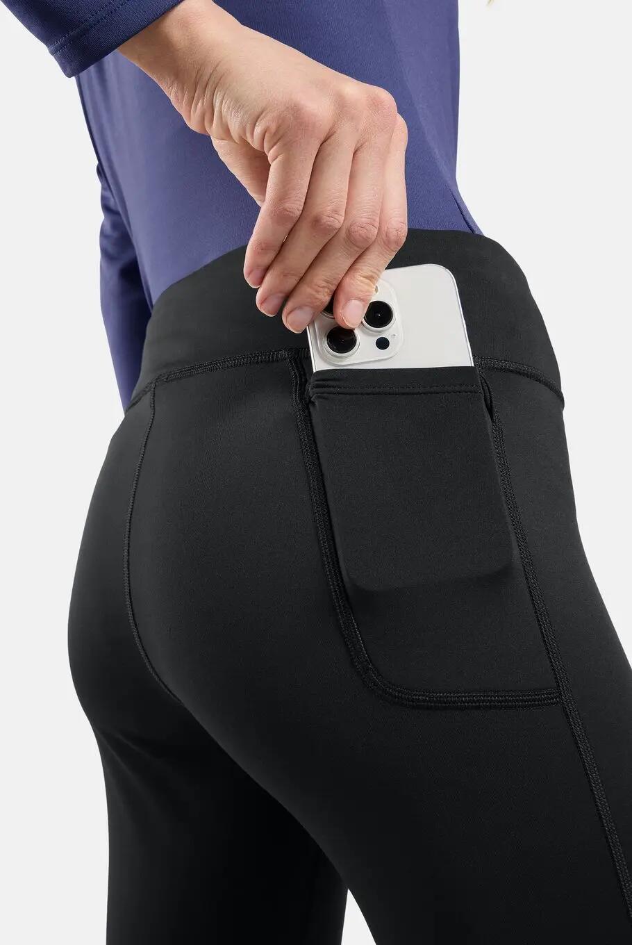 Collant Running Odlo Essential Warm Noir Femme 5/5