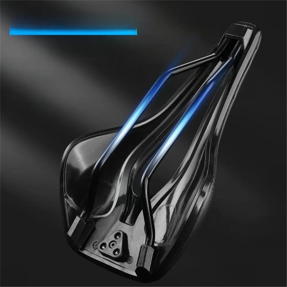 Selle vélo courte respirante en PU avec évidement central 7/7