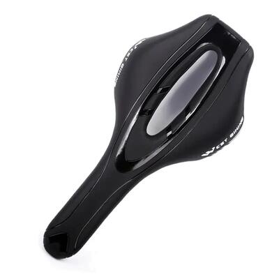 Zadel fiets pu-leer ademend anti-schok