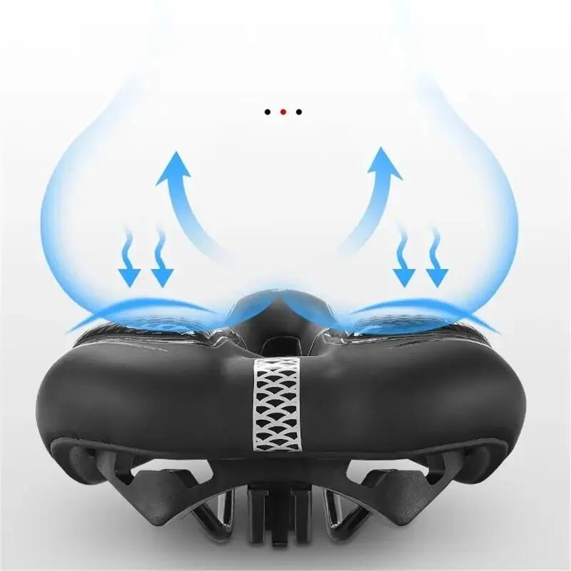 Sella bici modello scala pesce in silicone 5/7