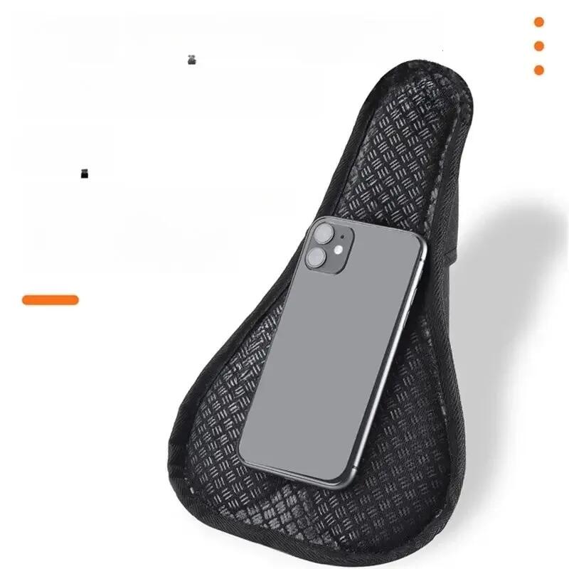 Zadel fiets silicone dik schokabsorberend 6/7