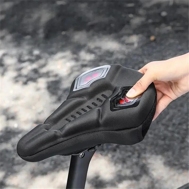 Housse de selle de vélo en mousse à mémoire de forme et silicone 7/7