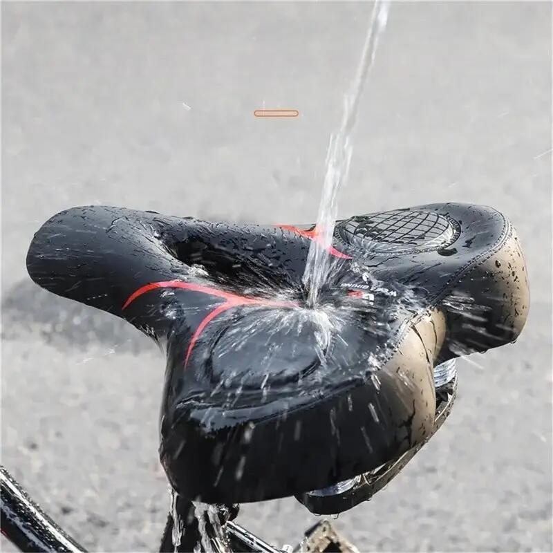 Zadel fiets schuim schokabsorberend voor MTB wegfiets 5/7
