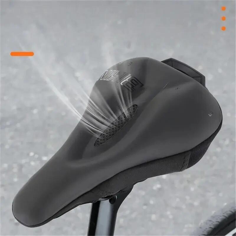 Zadel fiets silicone dik schokabsorberend 5/7