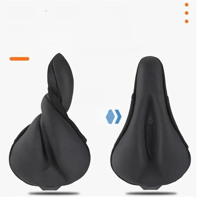 Zadel fiets silicone dik schokabsorberend 4/7