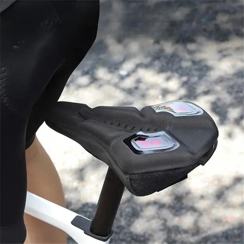 Housse de selle de vélo en mousse à mémoire de forme et silicone 4/7