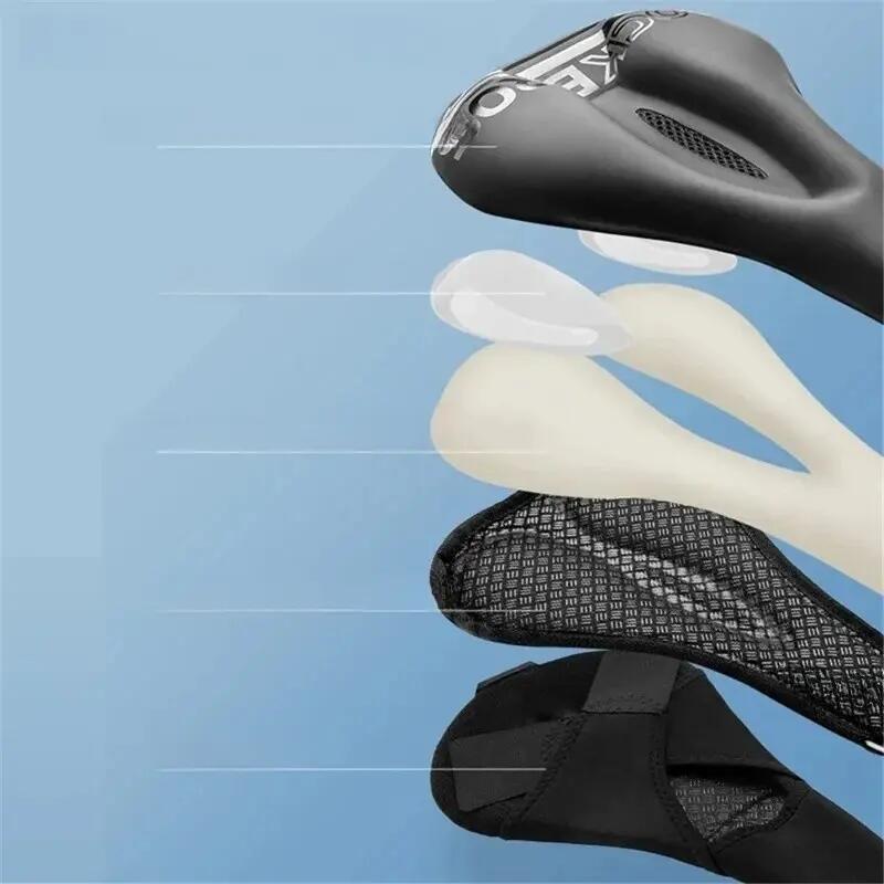Sella bici in silicone antiurto ROCKBROS 3/7
