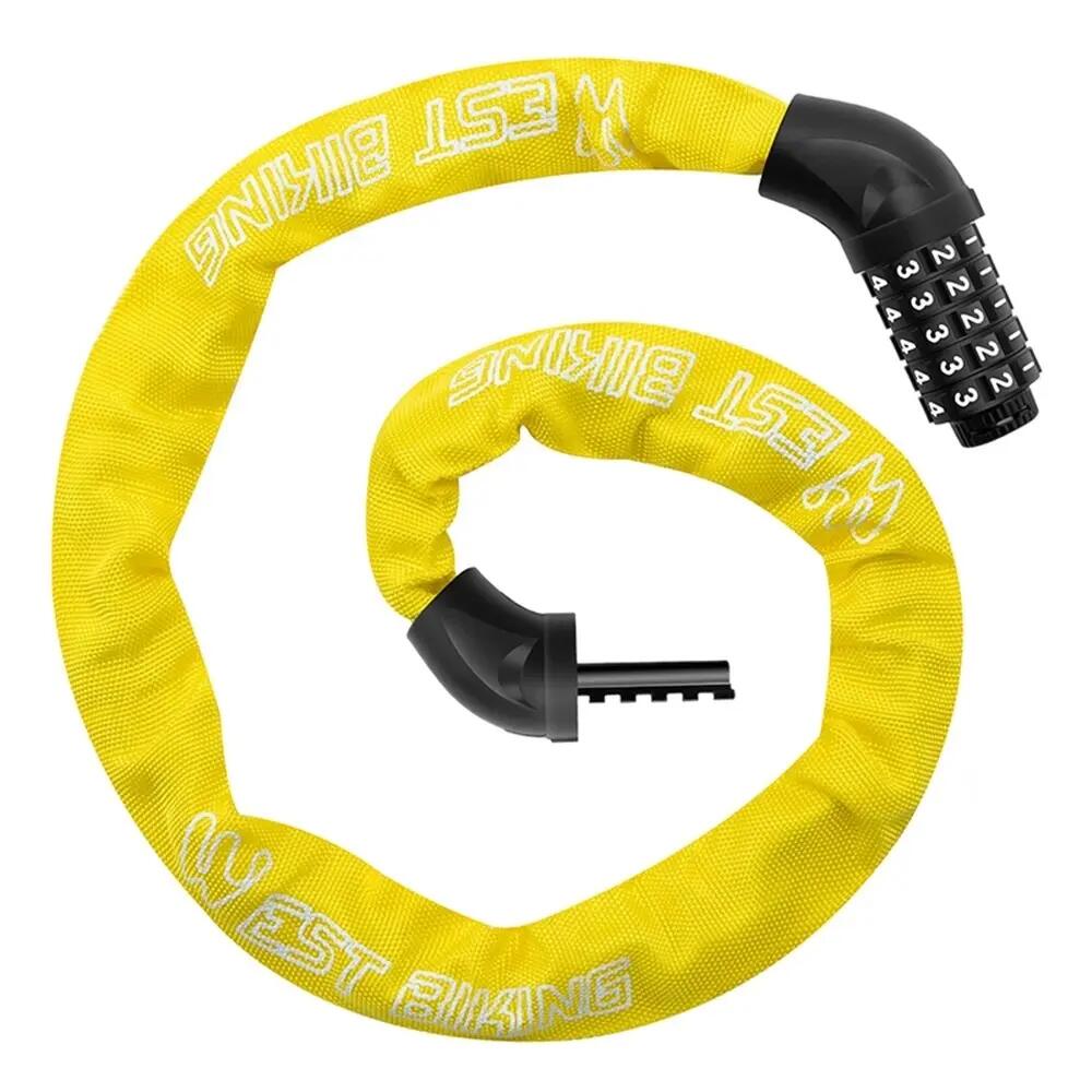 Lock bike chain combination for MTB road