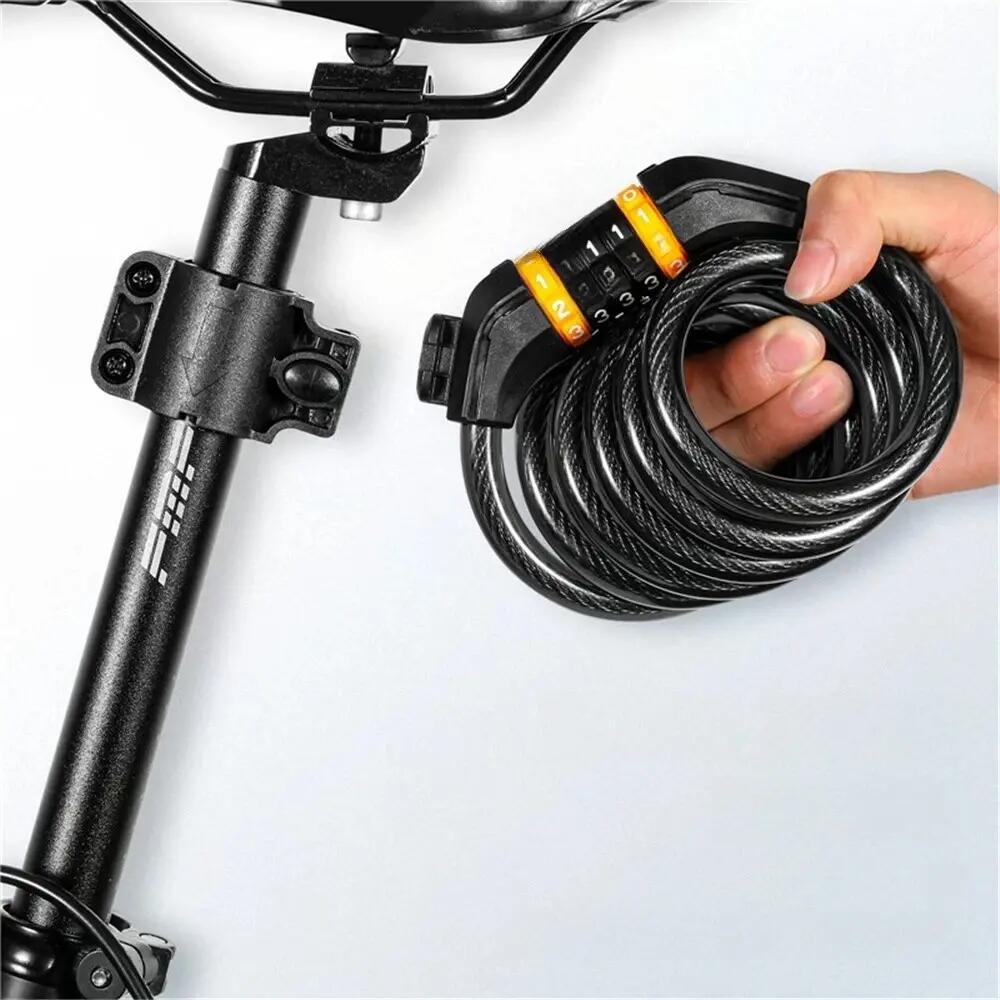 Antivol câble à code pour vélo 6/7