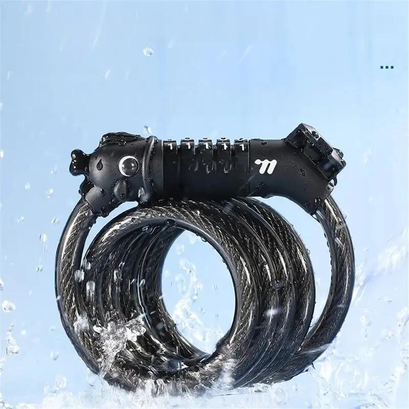 Câble antivol pour vélo avec combinaison pour vélo de route et VTT 5/7