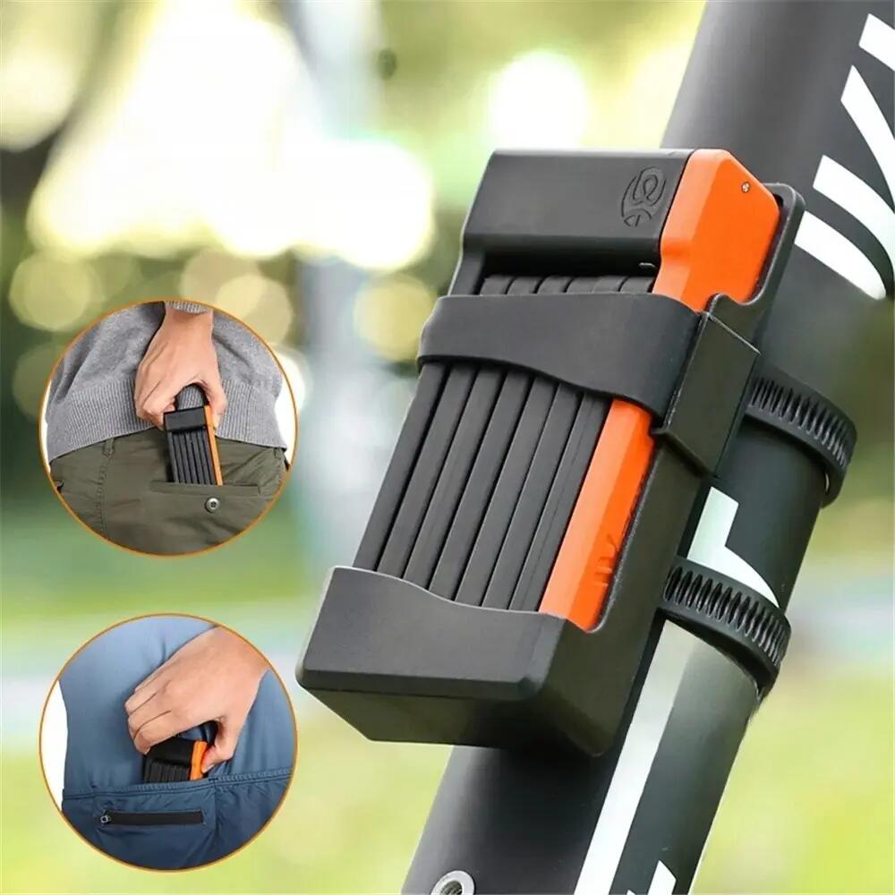 Faltbares Fahrradschloss für Fahrrad Roller E-Bike 4/7