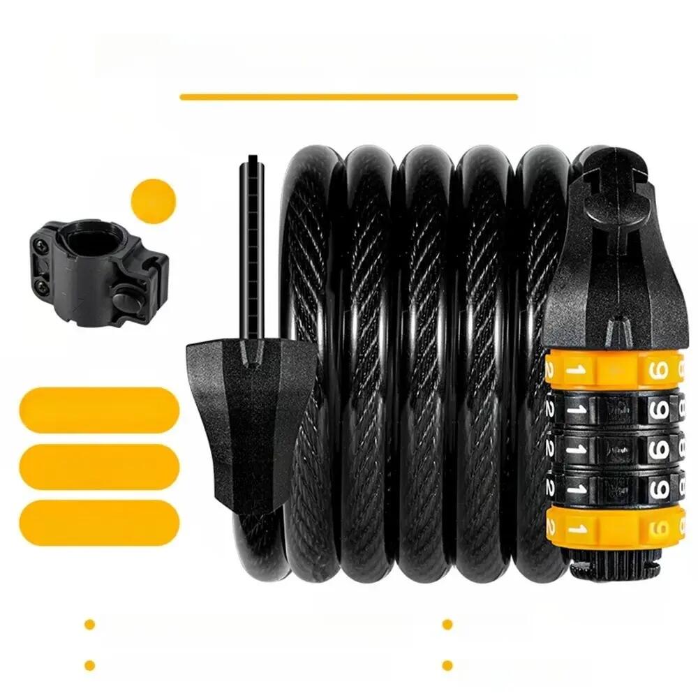 Antivol câble à code pour vélo 2/7
