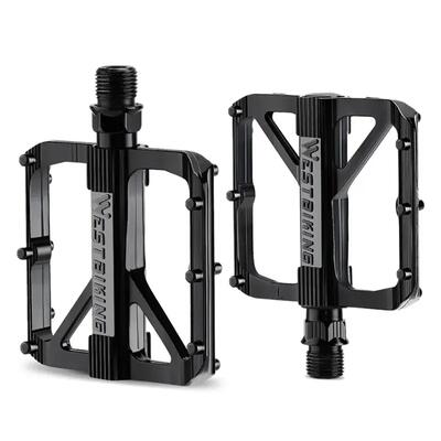 Pedalen mtb aluminium drievoudig lager anti-slip west biking