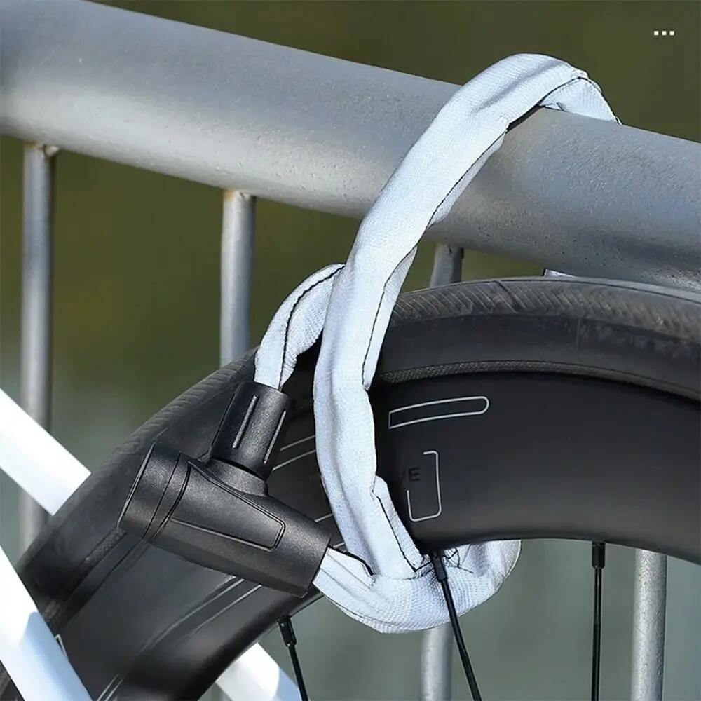 Fahrradschloss Kette reflektierend tragbar Schlüssel 5/7