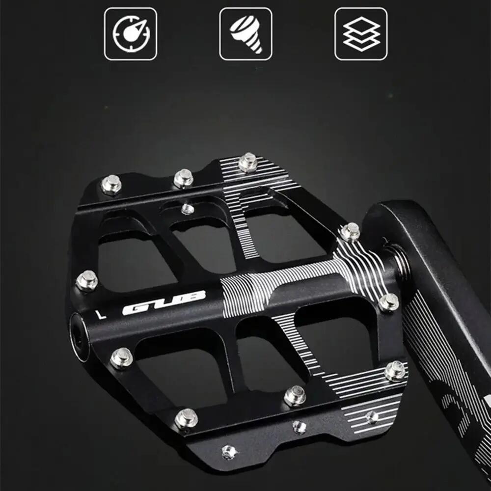 Par pedales bicicleta aluminio con rodamientos para MTB 4/7