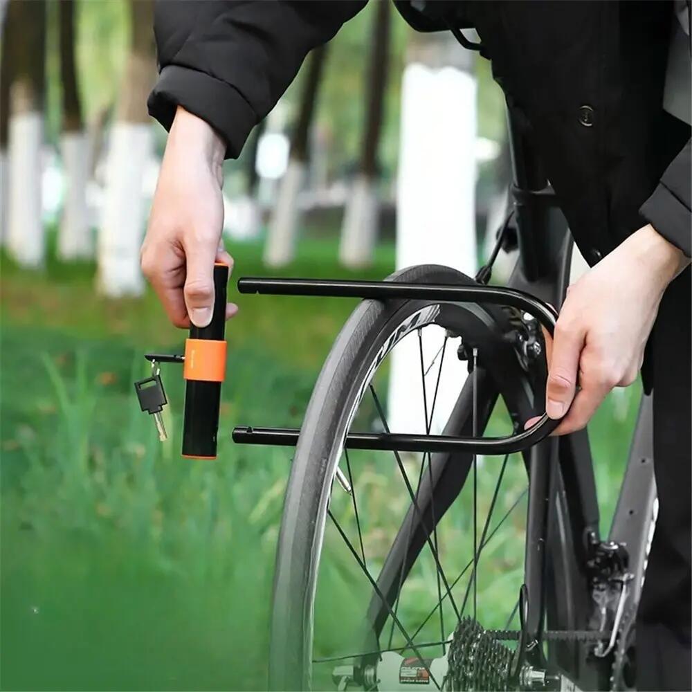 Slangslot U waterdicht kabel houder sleutels voor fiets motor 3/7