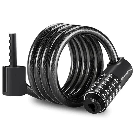 Antykradzieżowy kabel do roweru szosowego i MTB z hasłem
