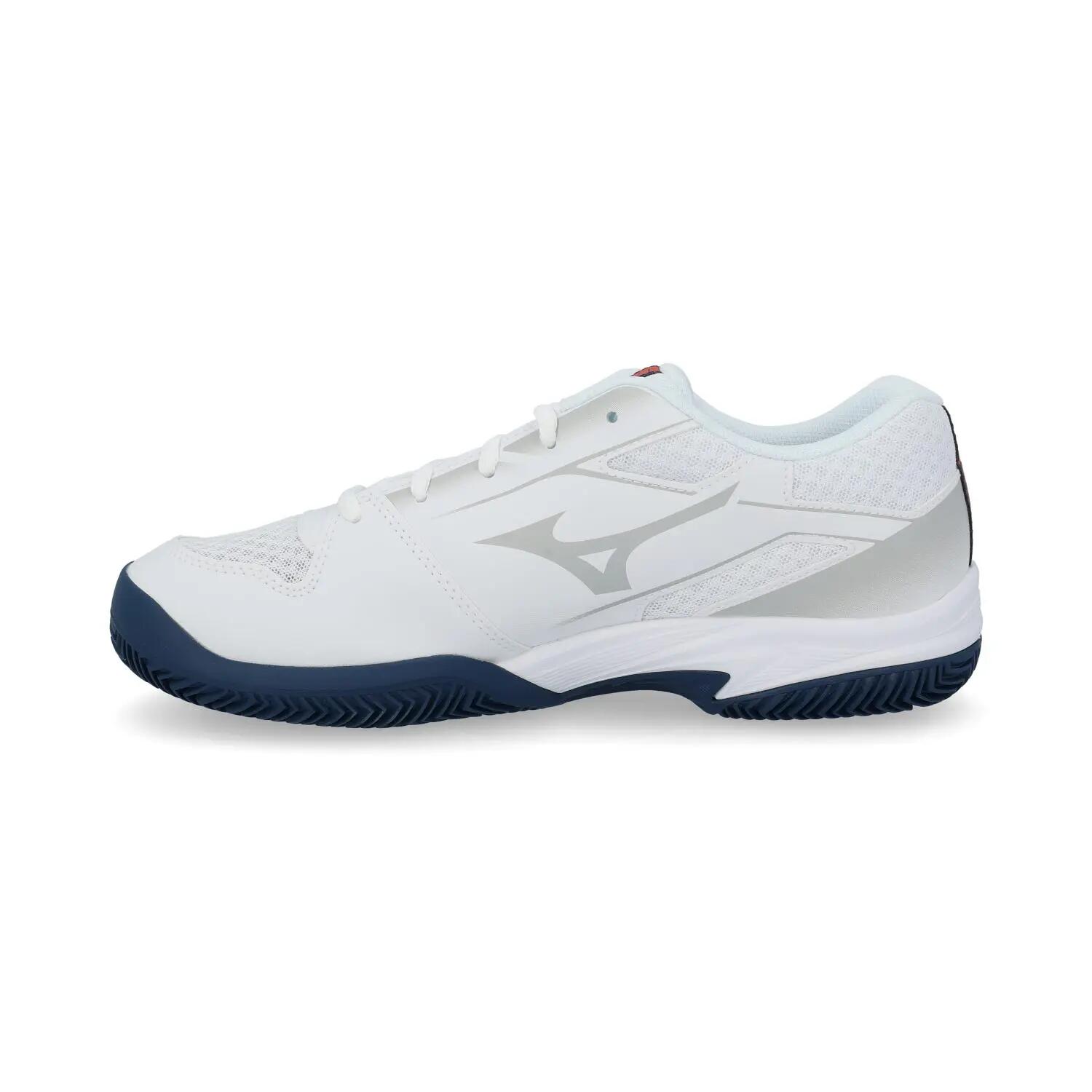Mizuno Break Shot 5 Clay Court Blanc/orange/bleu 61gc2525 4/6