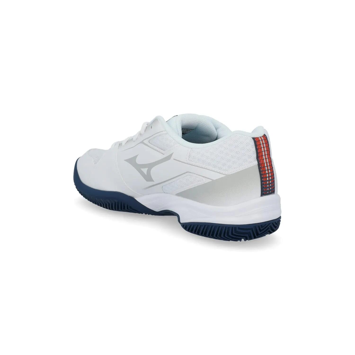 Mizuno Break Shot 5 Clay Court Blanc/orange/bleu 61gc2525 3/6