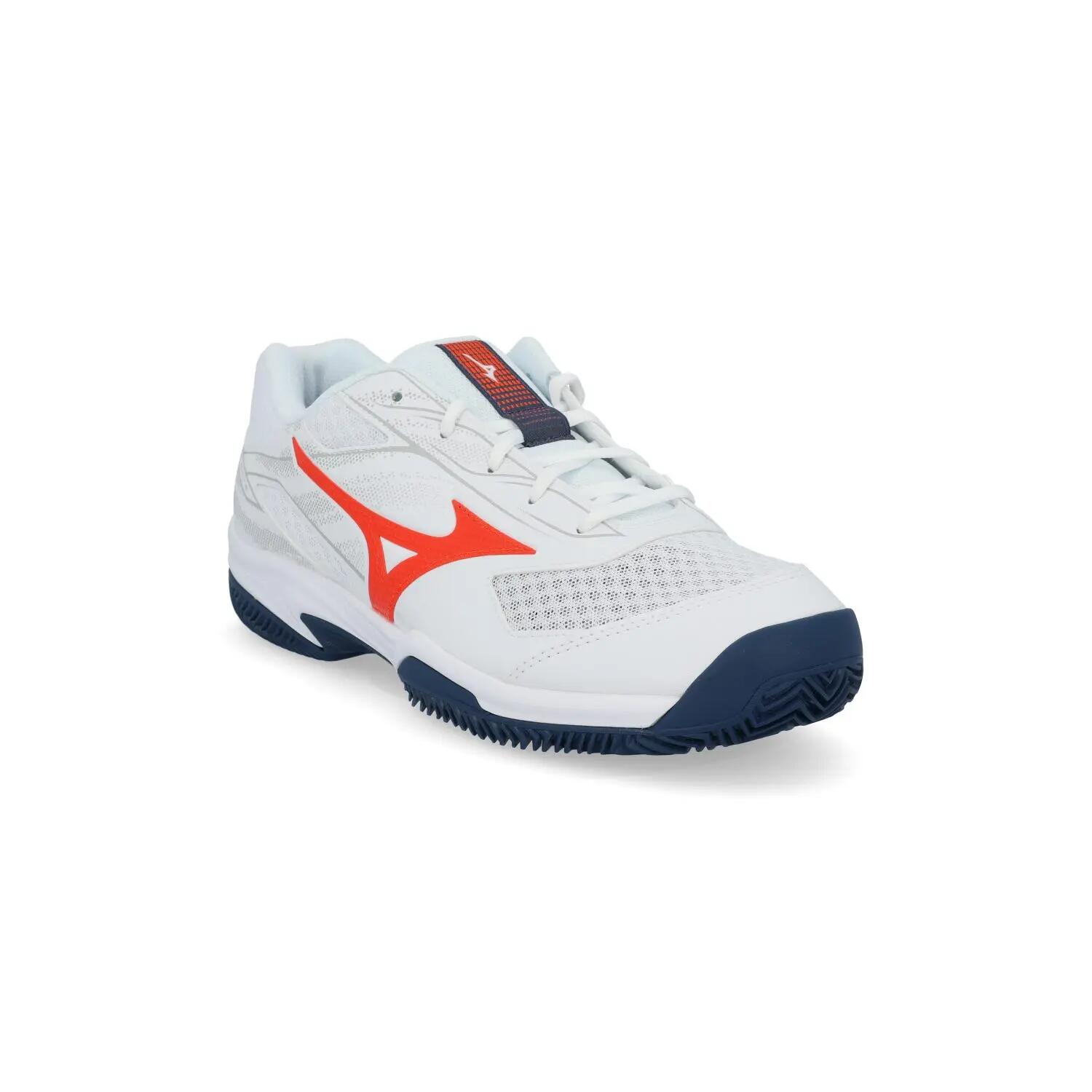 Mizuno Break Shot 5 Clay Court Blanc/orange/bleu 61gc2525 2/6