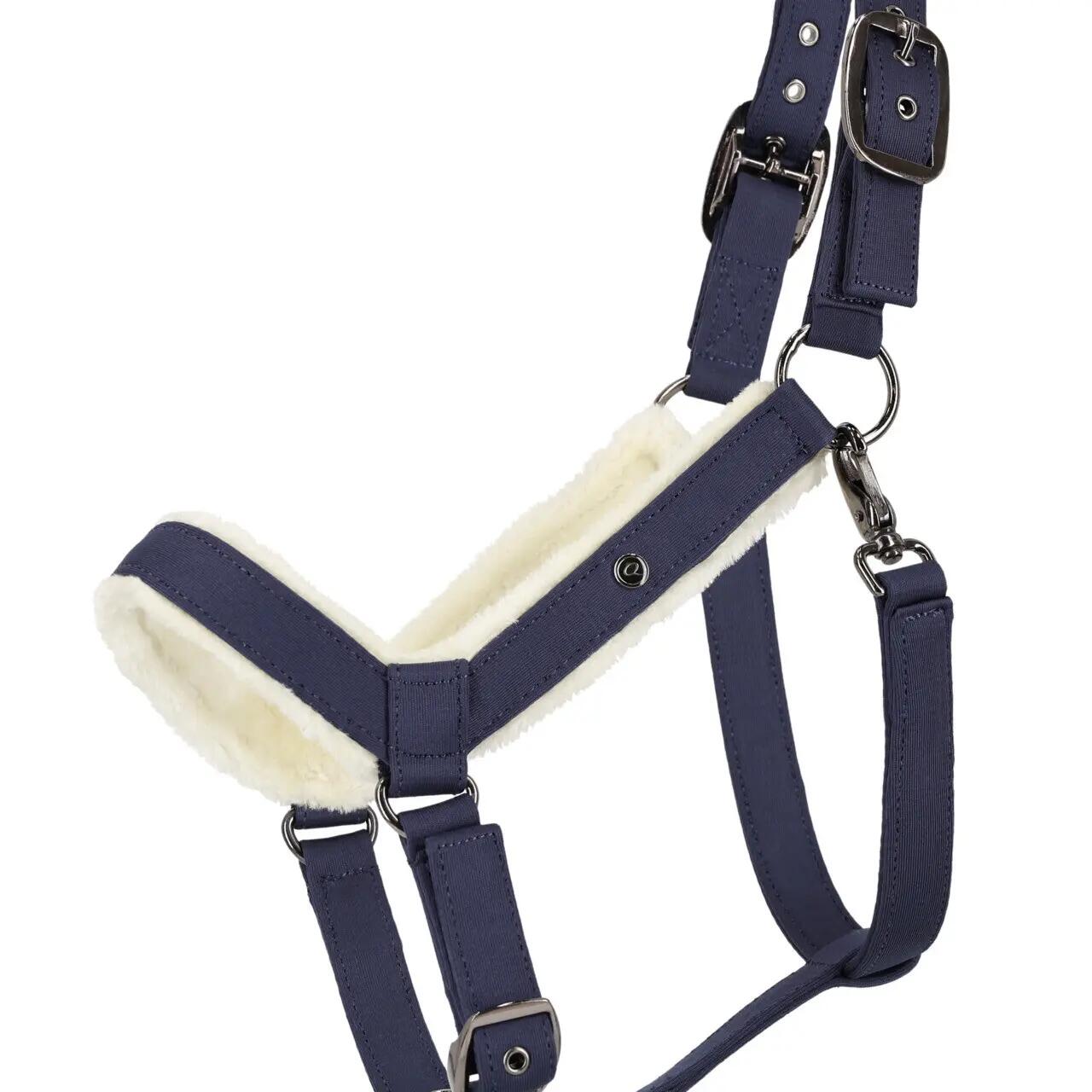 QHP Halsterset Sension Soft - Navy (Full) (Full) 3/3