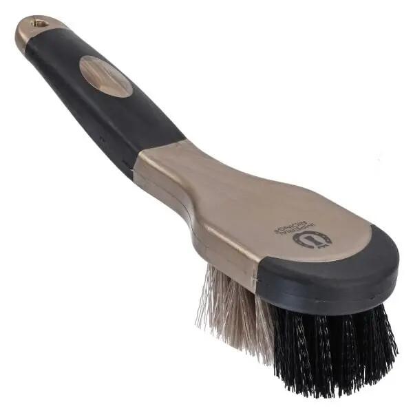 Imperial Riding Hoof brush IRHGrip - Light Olive Metallic 3/3